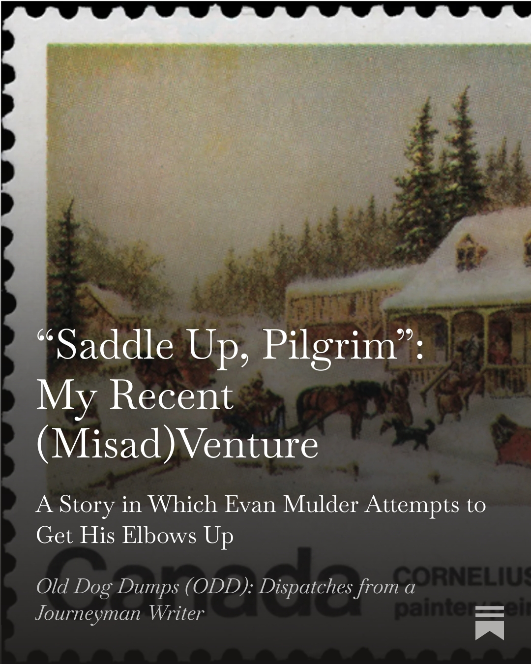 ODD Saddle Up Pilgrim